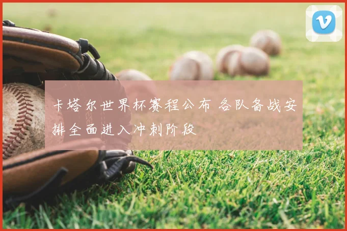 卡塔尔世界杯赛程公布 各队备战安排全面进入冲刺阶段